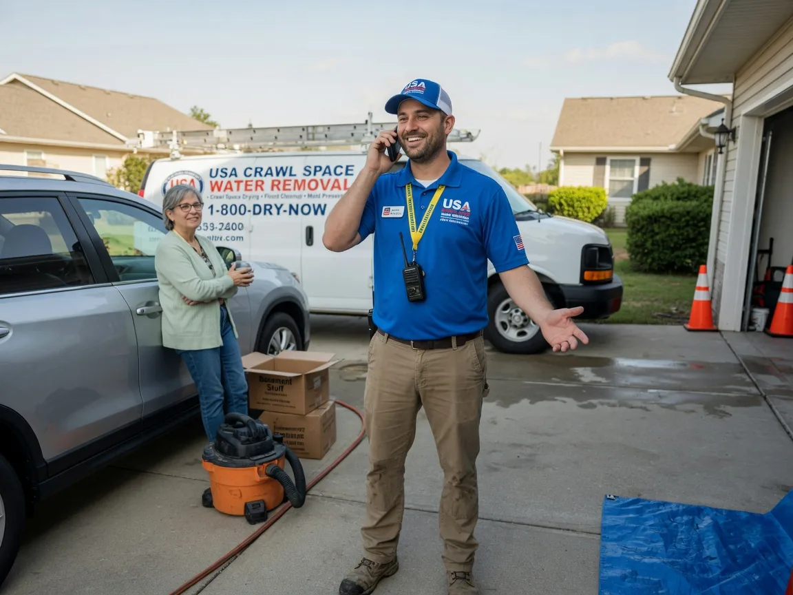 Crawl Space Water Removal Almond, NY FAQs